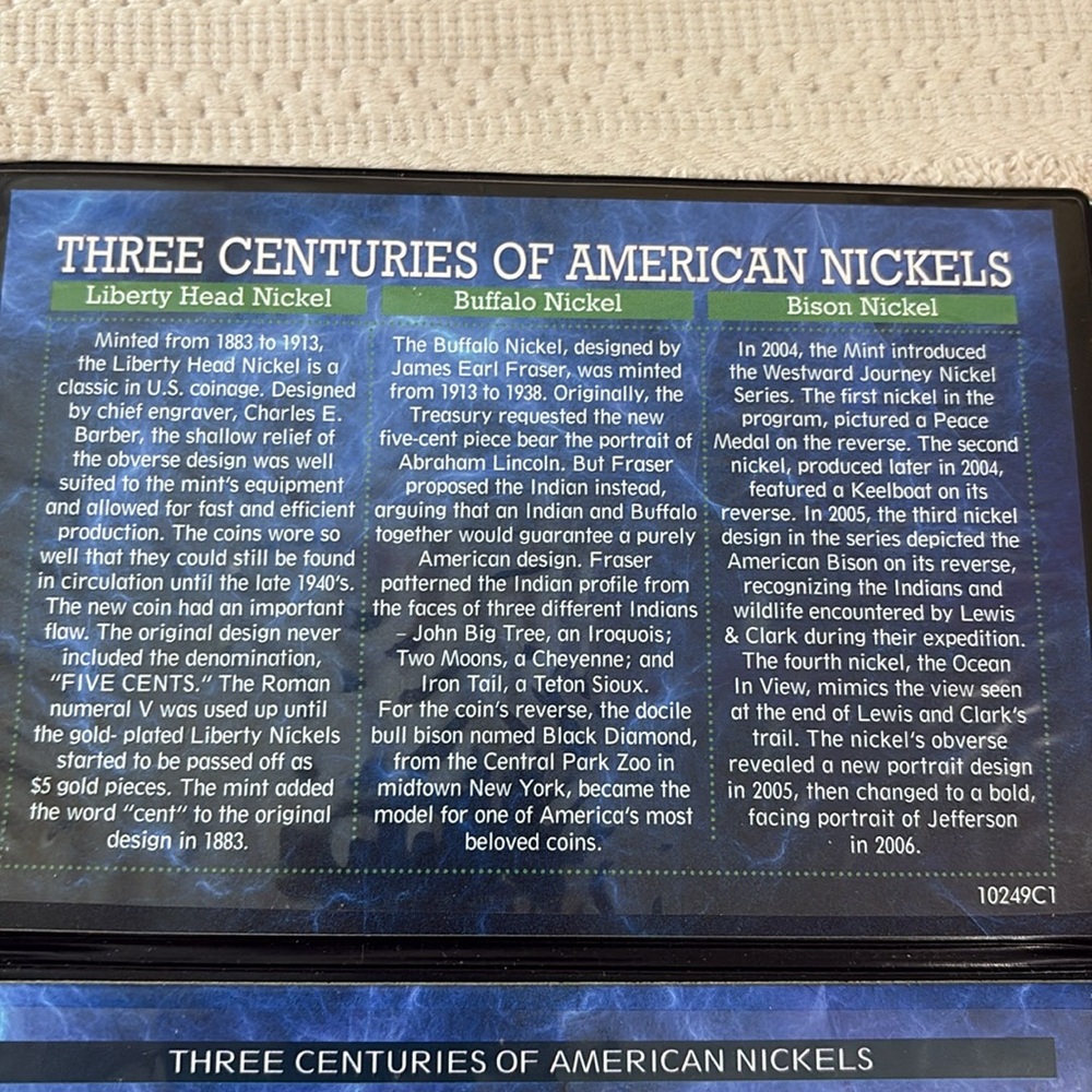 Three Centuries of American Nickels Collection - Picture 2 of 3